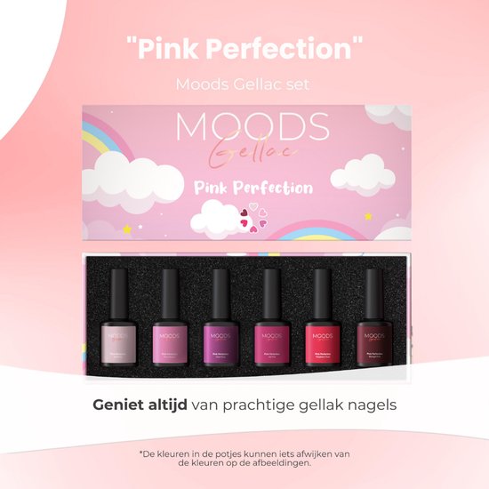 Pink Perfection 6-delige Set - Gellak - HEMA Free - Moods Gellac