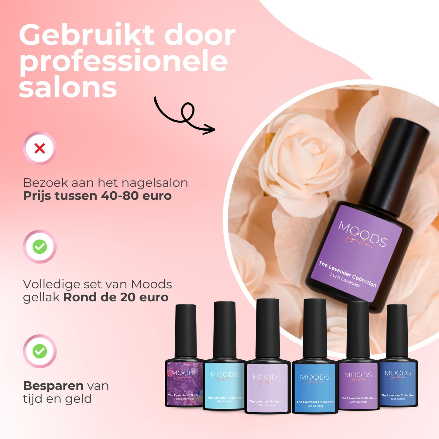 The Lavender Collection 6-delige Set - Gellak - HEMA Free - Moods Gellac