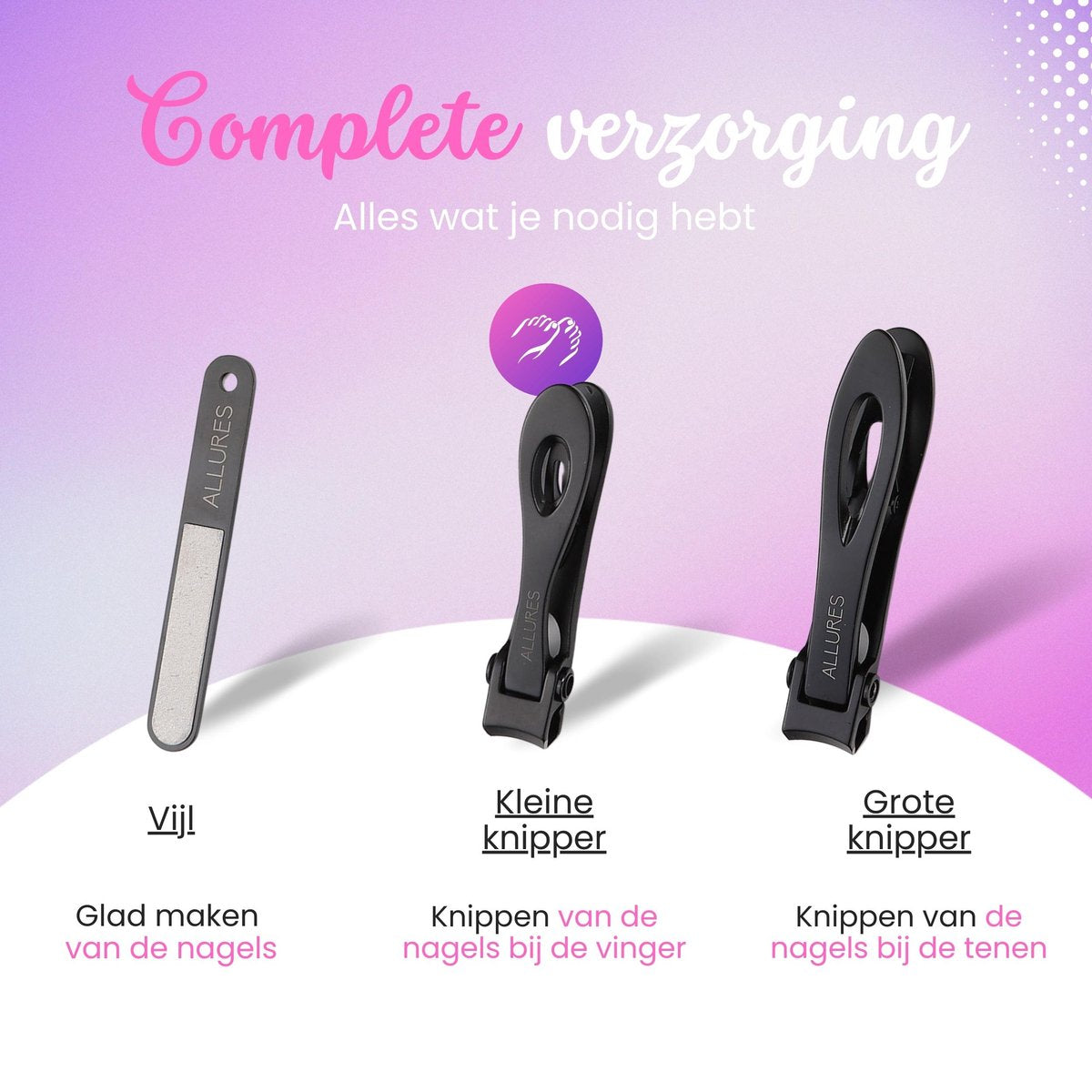 Nagelknipper Set