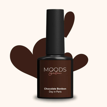 202 Chocolate BonBon - Gellak - Chocolade Bruin - 15ML - Moods Gellac - Moods Gellac