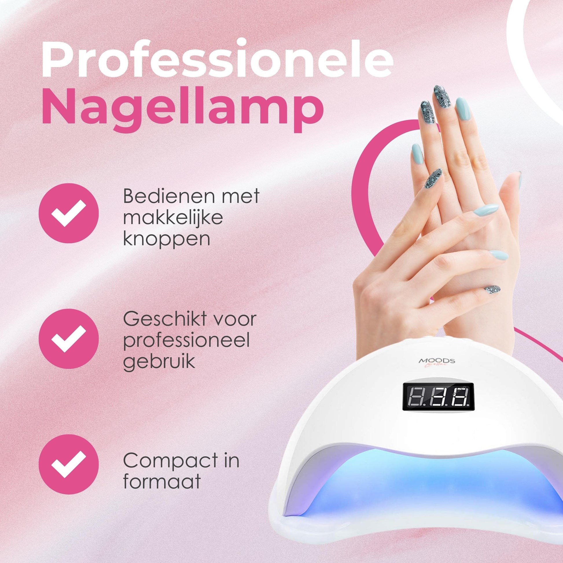 UV Nagellamp - Moods Gellac