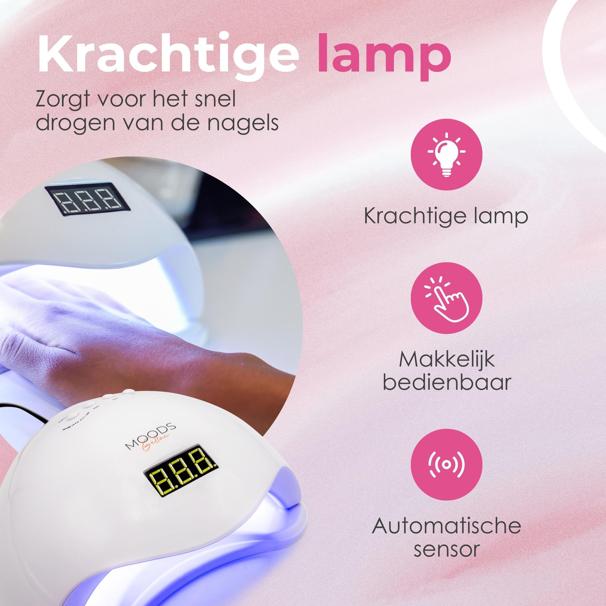 UV Nagellamp - Moods Gellac