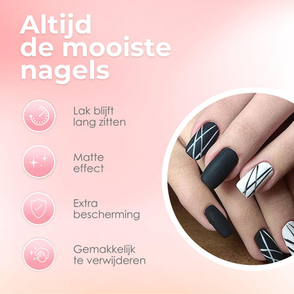 Matte Top Coat 15ML - Moods Gellac - Moods Gellac