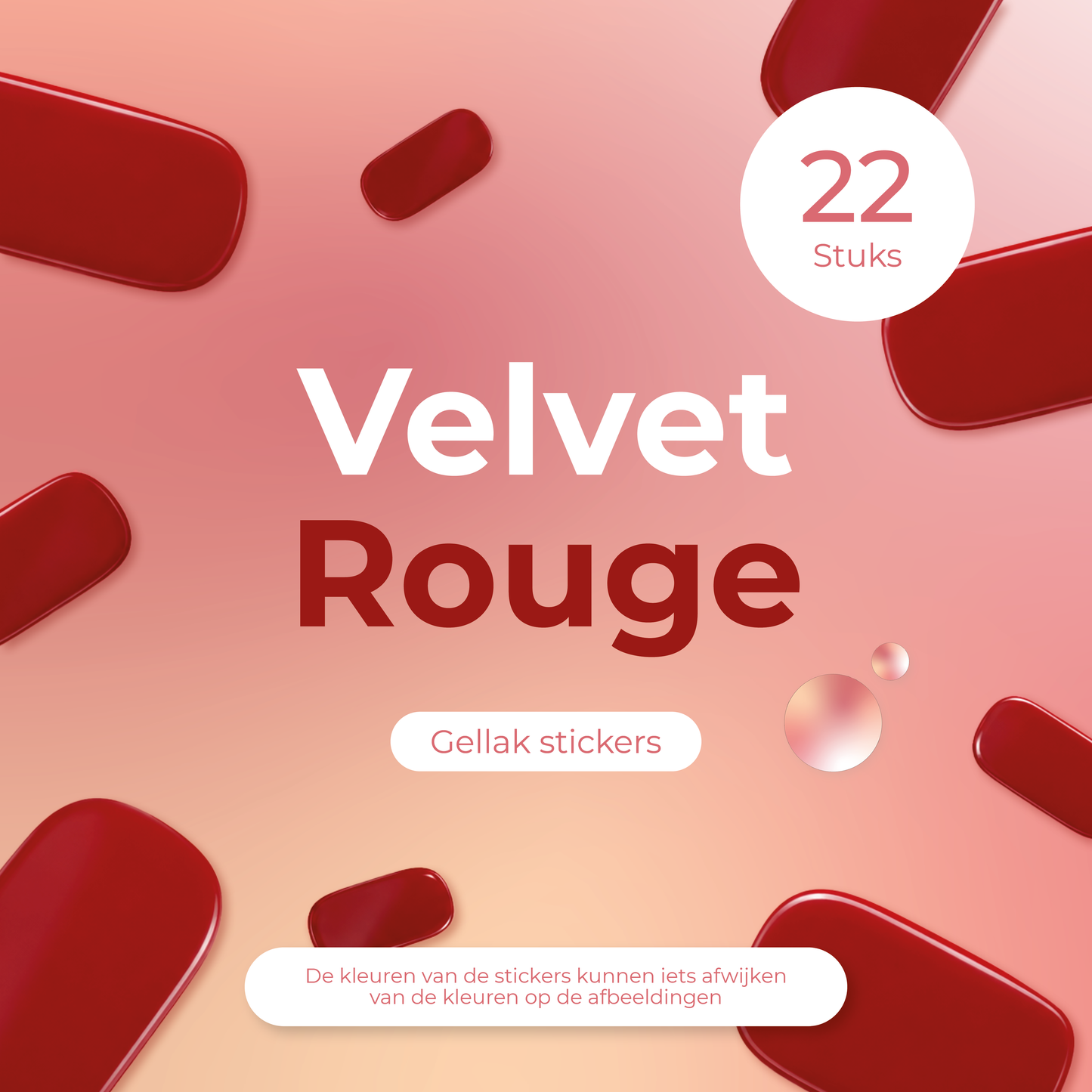 Nagelstickers - Velvet Rouge