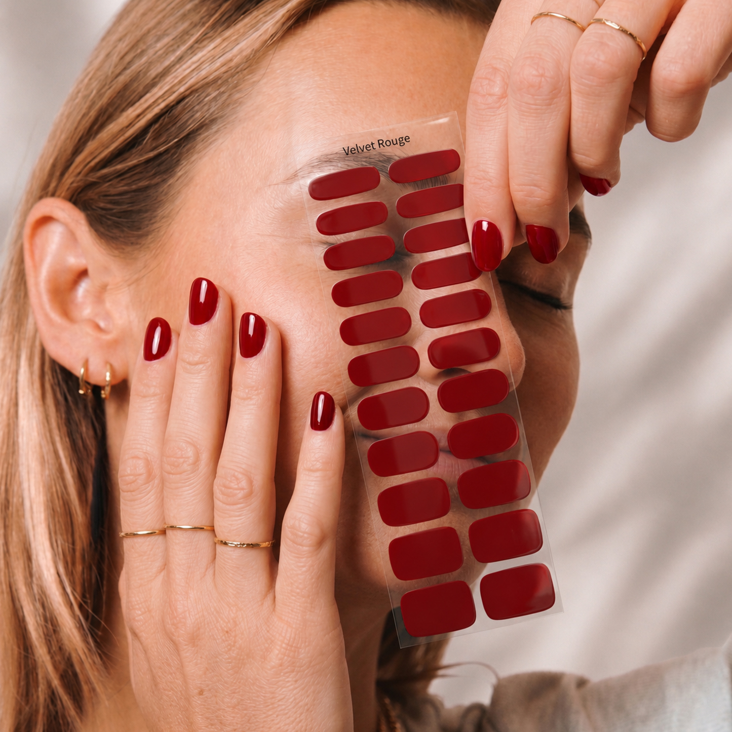 Nagelstickers - Velvet Rouge