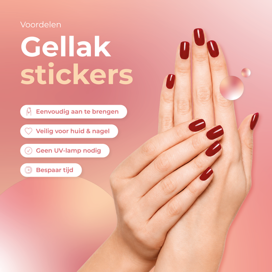 Nagelstickers - Velvet Rouge