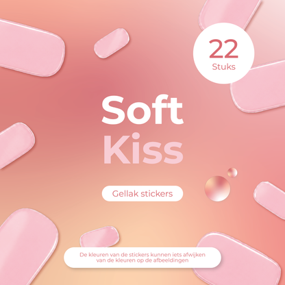 Nagelstickers - Soft Kiss