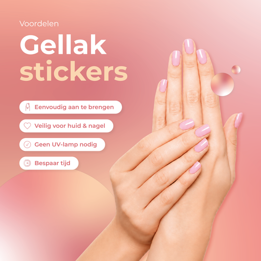 Nagelstickers - Soft Kiss