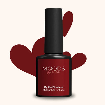 454 By The Fireplace - Bordeaux Rood - 15ML - Moods Gellac - Moods Gellac