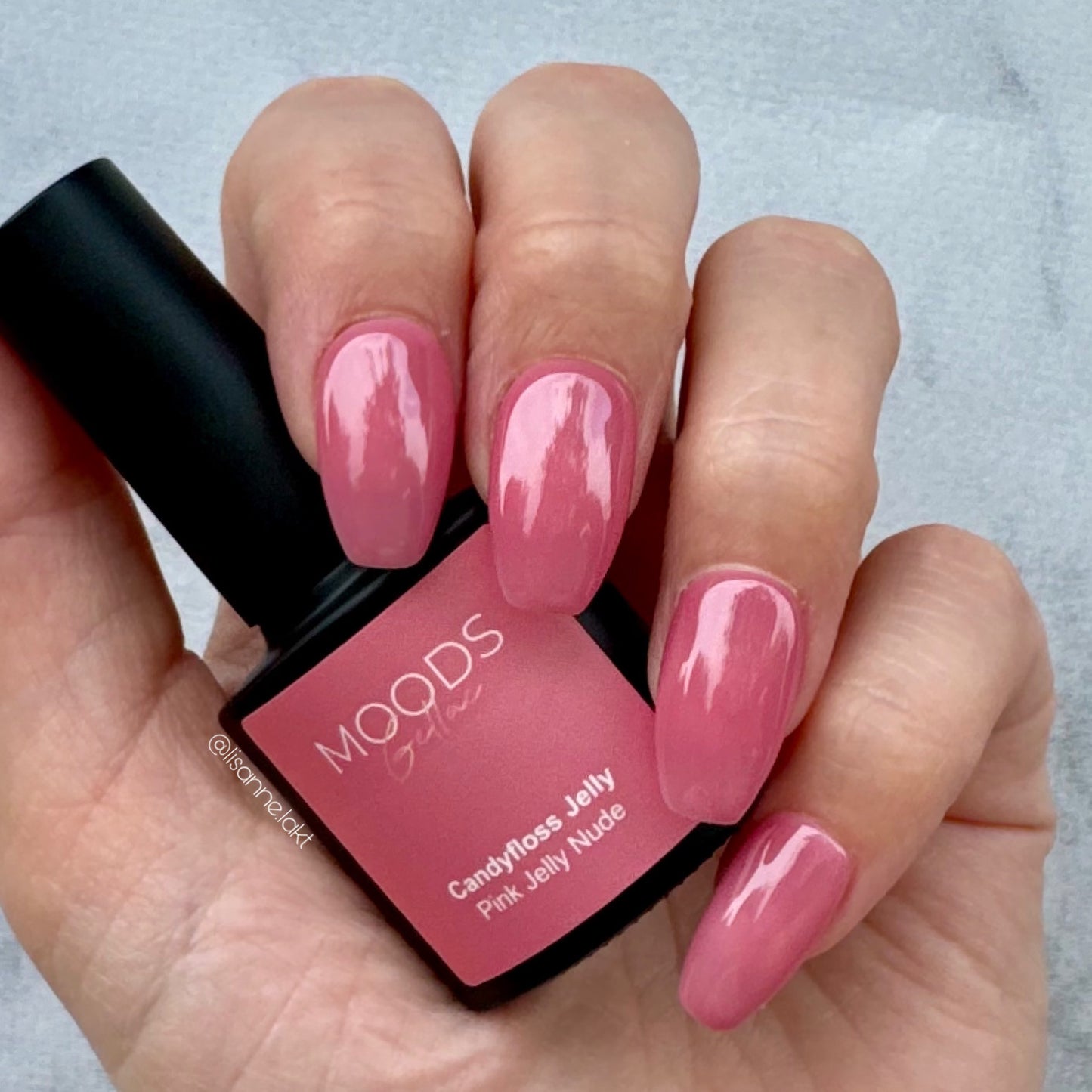 Pink Jelly Nude 6-delige Set - Gellak - Moods Gellac - Moods Gellac