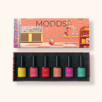 Take me to the Candyshop 6-delige Set - Gellak - Moods Gellac - Moods Gellac