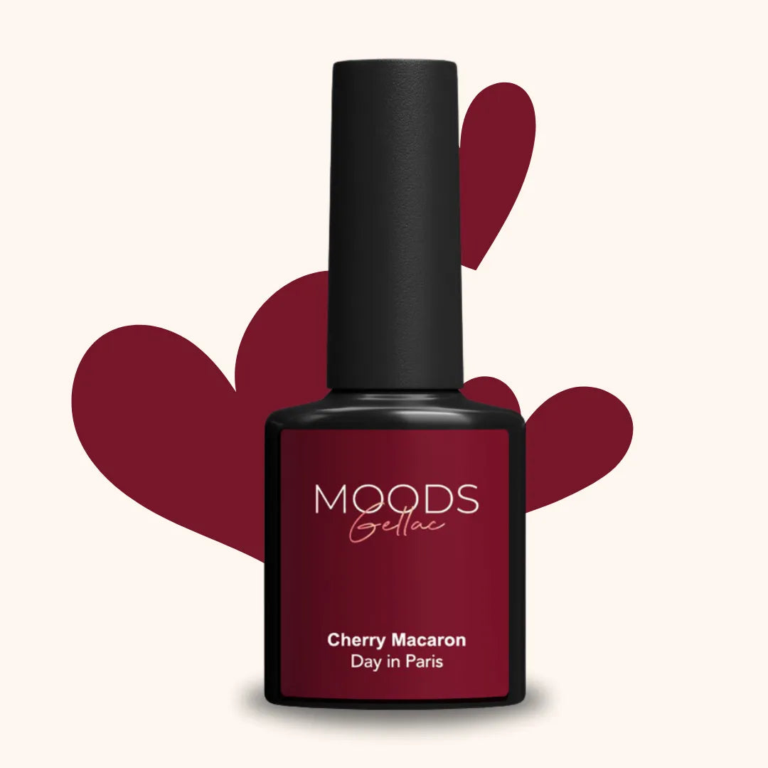 456 Cherry Macaron - Bordeaux Rood - 15ML - Moods Gellac - Moods Gellac