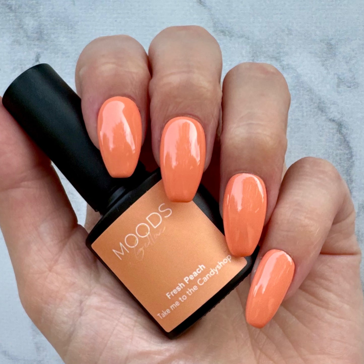 150 Fresh Peach - Gellak - Perzik Oranje - 15ML - Moods Gellac - Moods Gellac