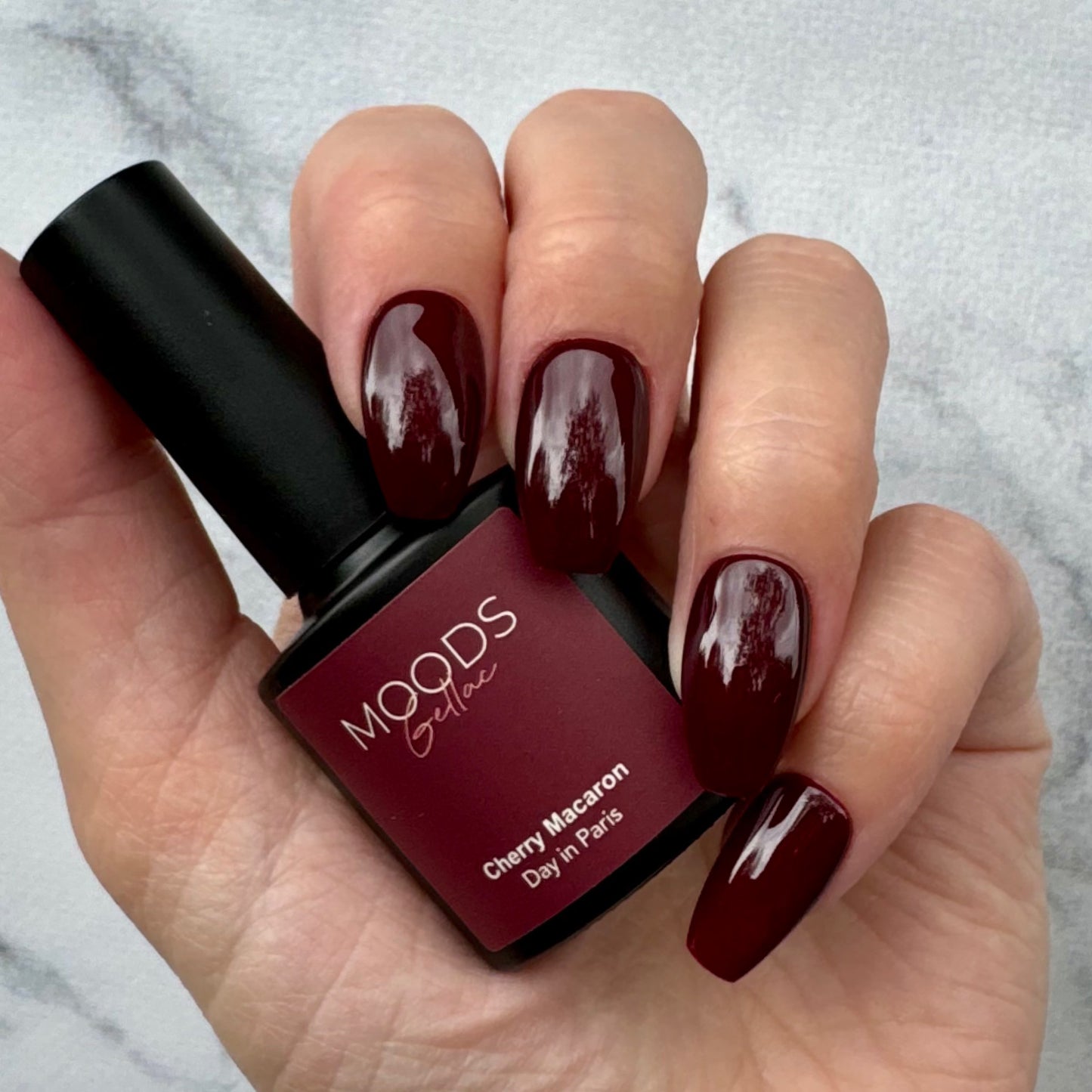 456 Cherry Macaron - Bordeaux Rood - 15ML - Moods Gellac - Moods Gellac