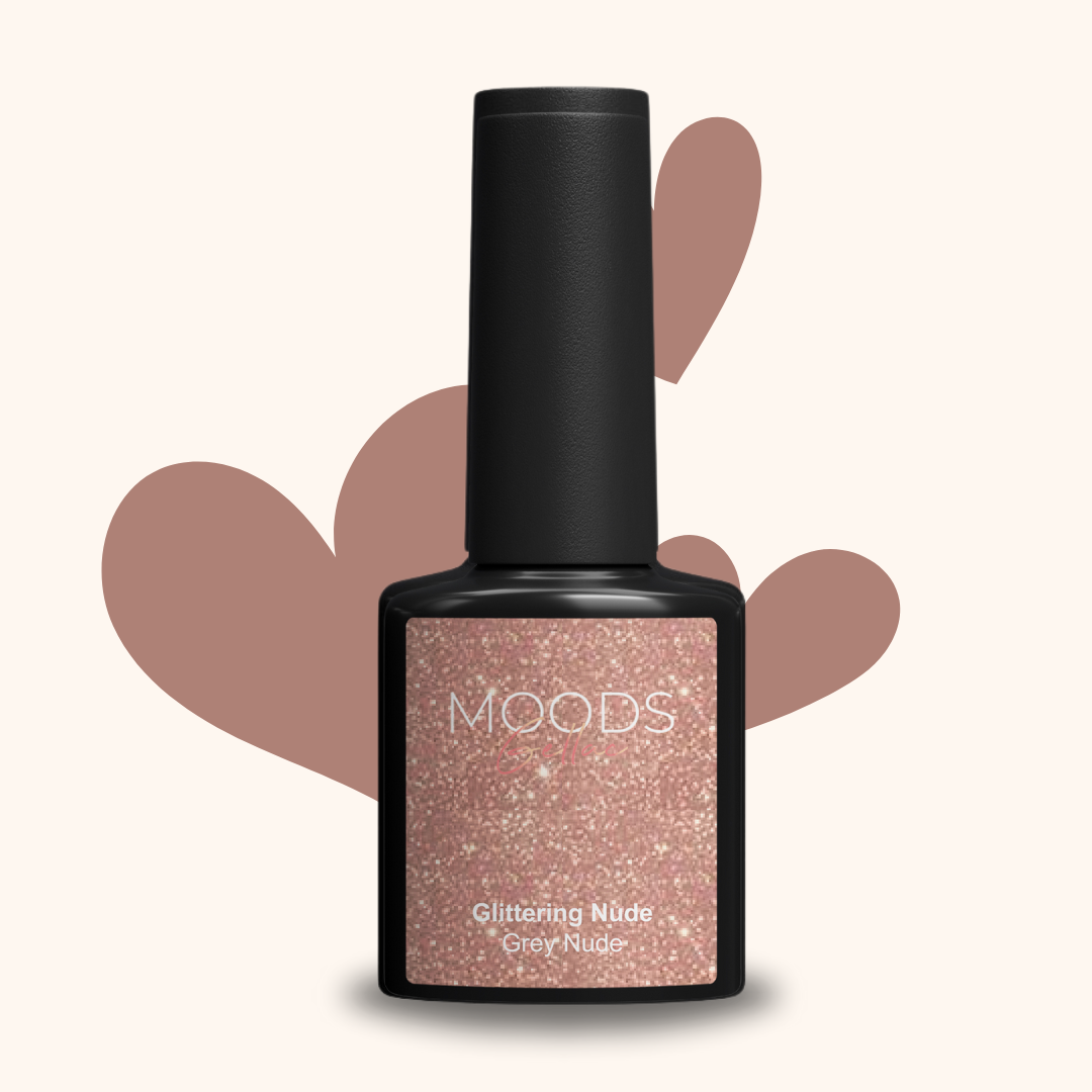 107 Glittering Nude 15ML - Moods Gellac