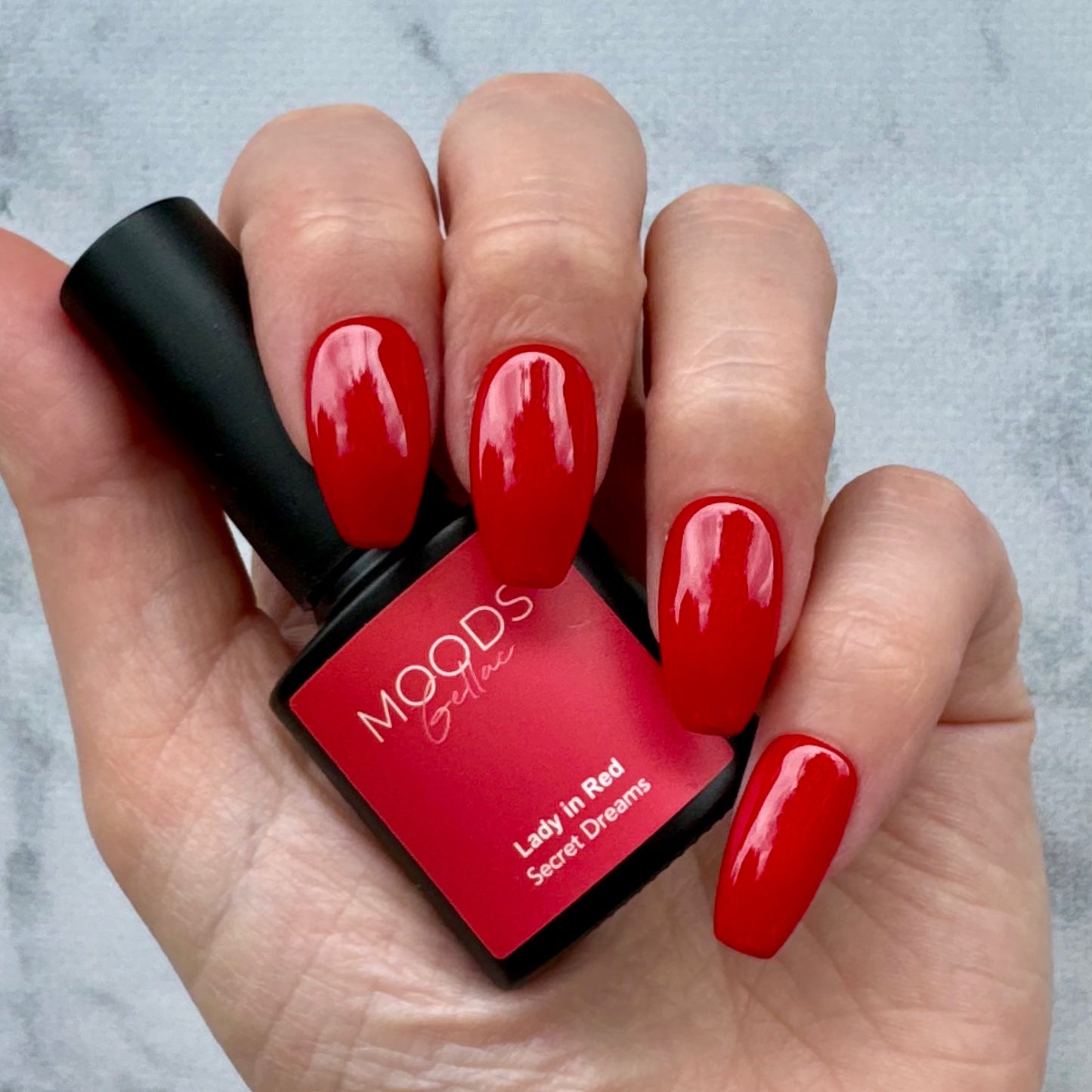 450 Lady In Red - Bordeaux Rood - 15ML - Moods Gellac - Moods Gellac