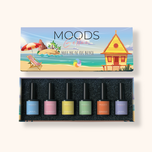 Meet me at the Beach 6-delige Set - Gellak - Moods Gellac - Moods Gellac