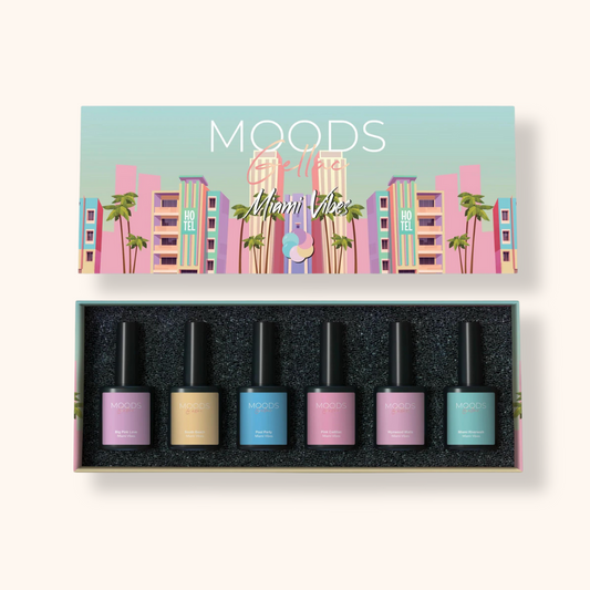 Miami Vibes 6-delige Set - Gellak - Moods Gellac - Moods Gellac