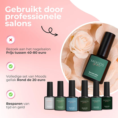 Mountain Mist 6-delige Set - Gellak - HEMA Free - Moods Gellac