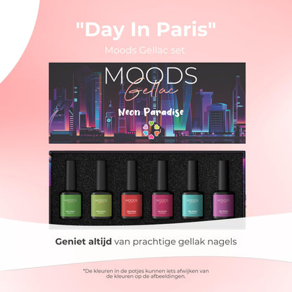 Neon Paradise 6-delige Set - Gellak - HEMA Free - Moods Gellac