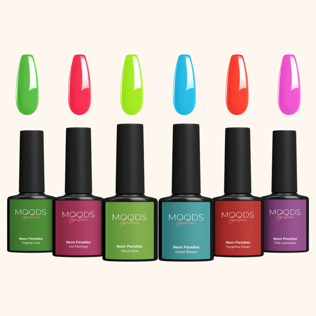 Neon Paradise 6-delige Set - Gellak - Moods Gellac
