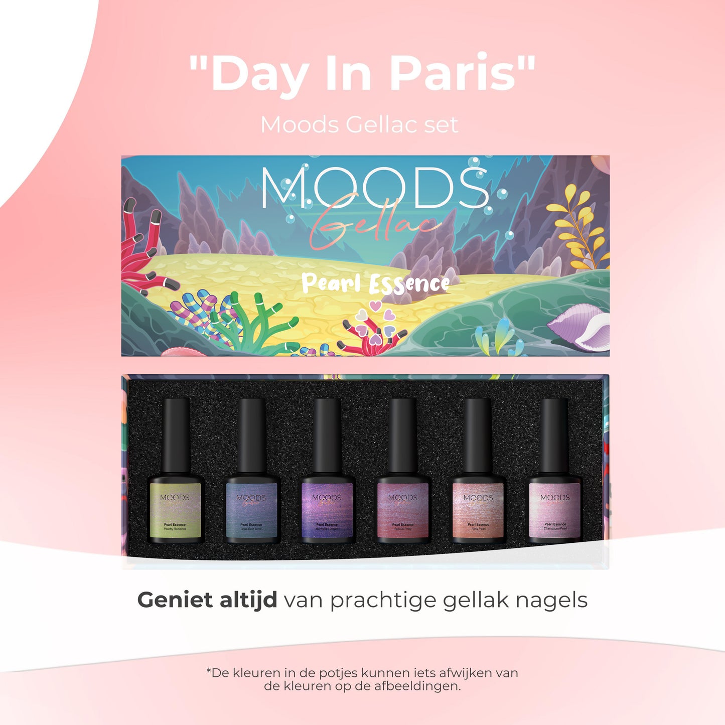 Pearl Essence 6-delige Set - Gellak - HEMA Free - Moods Gellac