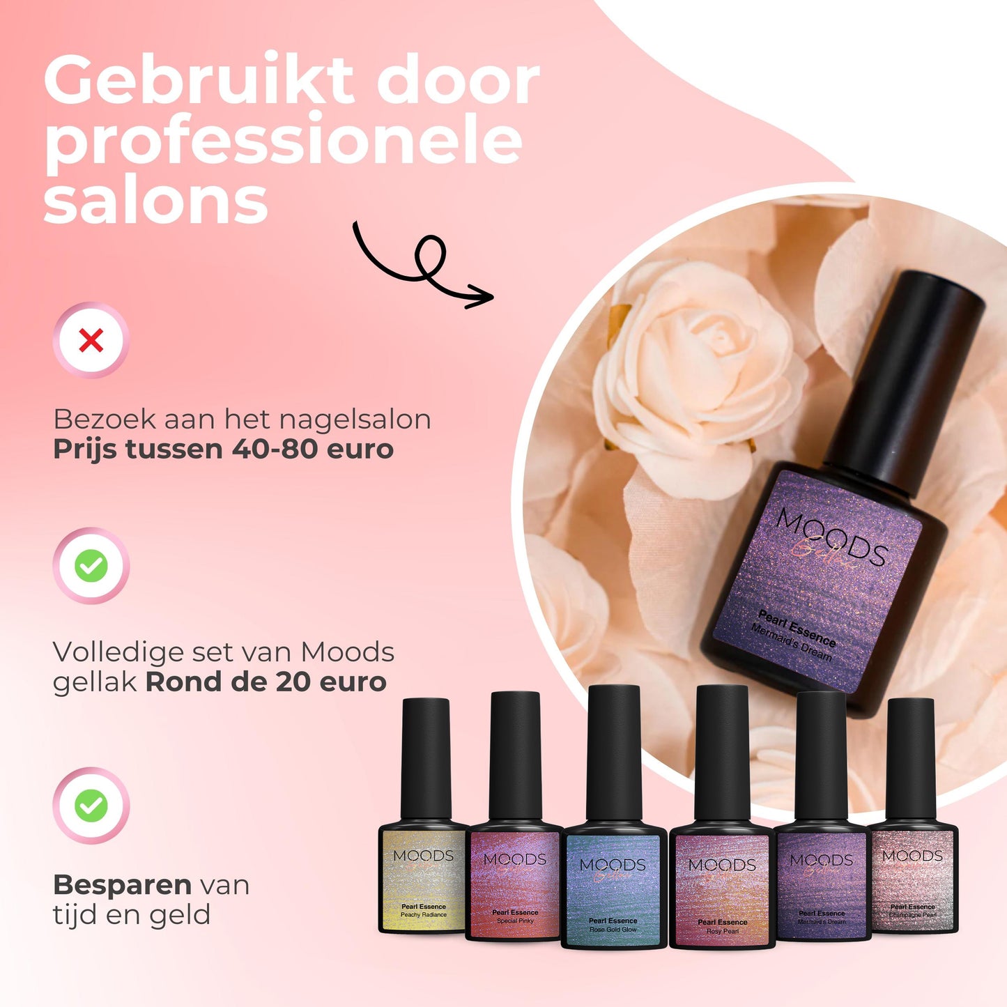 Pearl Essence 6-delige Set - Gellak - HEMA Free - Moods Gellac