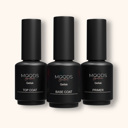 Primer, Base & Top Coat - Gellak - 15ML - Moods Gellac - Moods Gellac