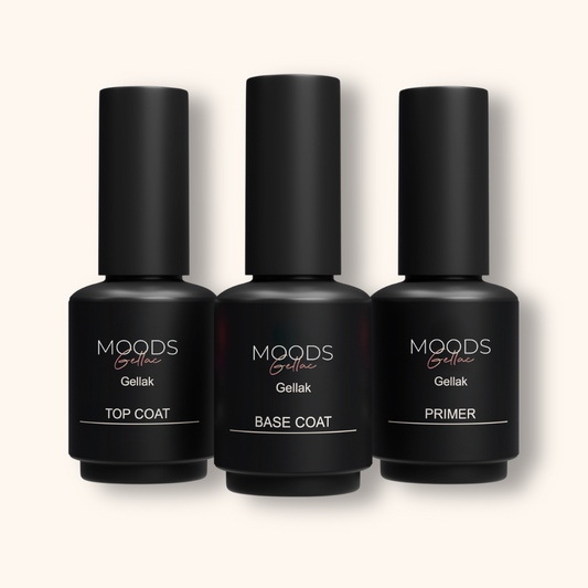 Primer, Base & Top Coat - Gellak - 15ML - Moods Gellac - Moods Gellac