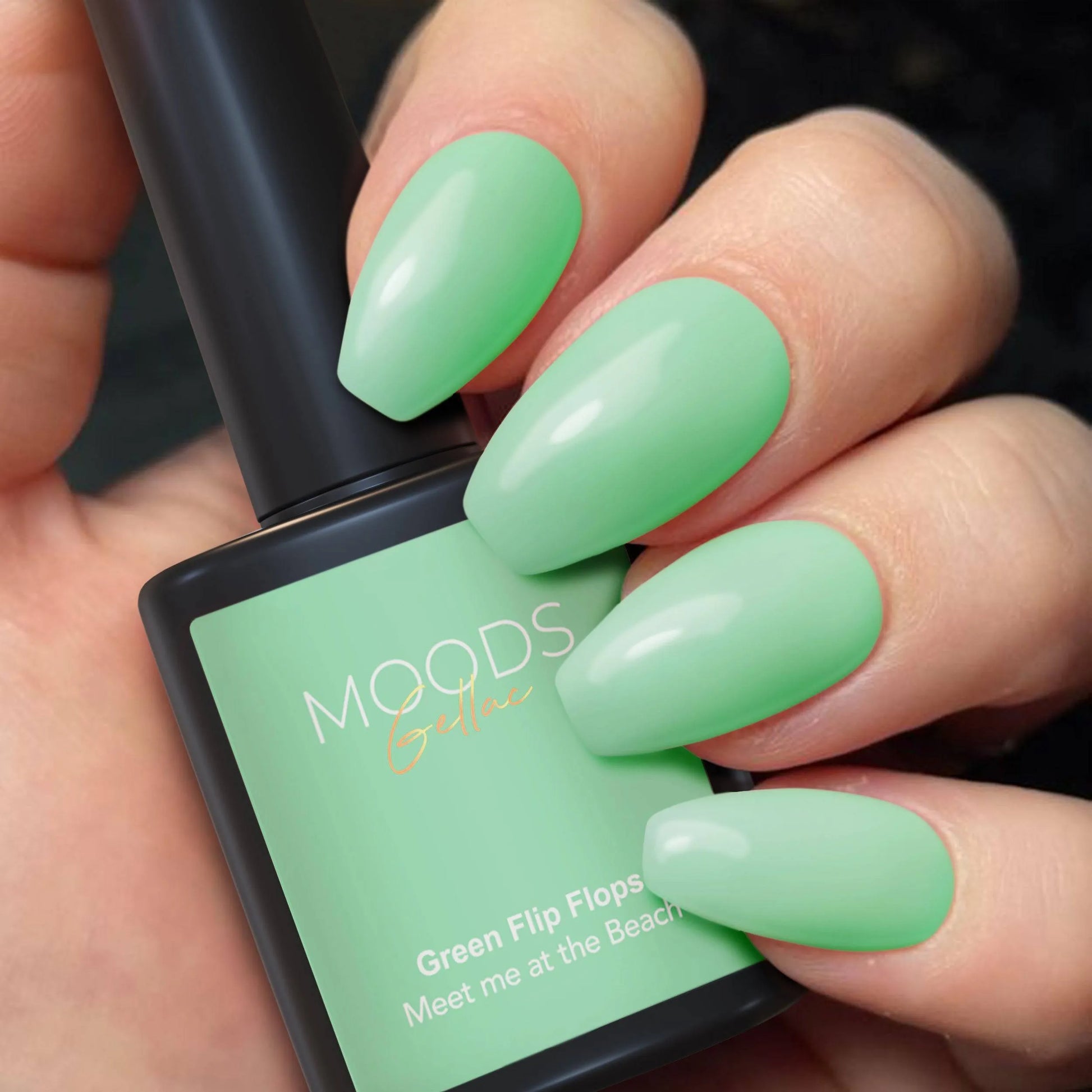 705 Green Flip Flops - Gellak - Mint Groen - 15ML - Moods Gellac - Moods Gellac